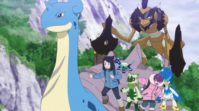 Scene from the anime Pokémon Horizons episode 84